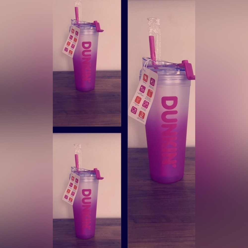 Dunkin Donuts. OS. Pink